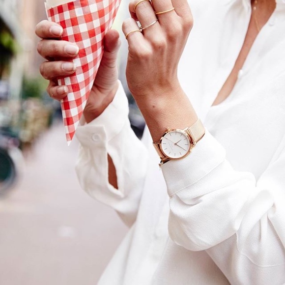 Minimalist Stainless Steel Slim Trendy Watch - Picture 4 of 8